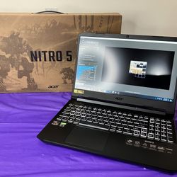 Gaming Laptop RTX 3060 NITRO 5