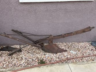 Authentic Vintage Steel Plow