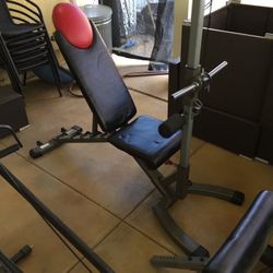 Workout machine excellent condition has a different set ups to work out with