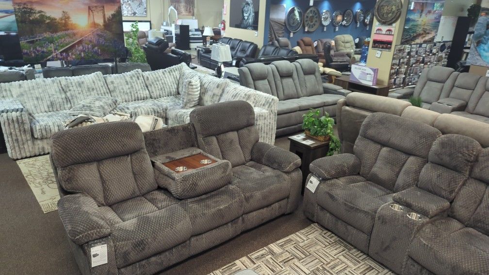 SOFA And Loveseat Reclining 