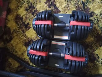 Bowflex selectech 552 adjustable dumbbells