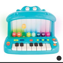 B Toys hippo piano