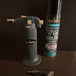 Bernzomatic Torch Lighter ST2200 + Butane Refiill 