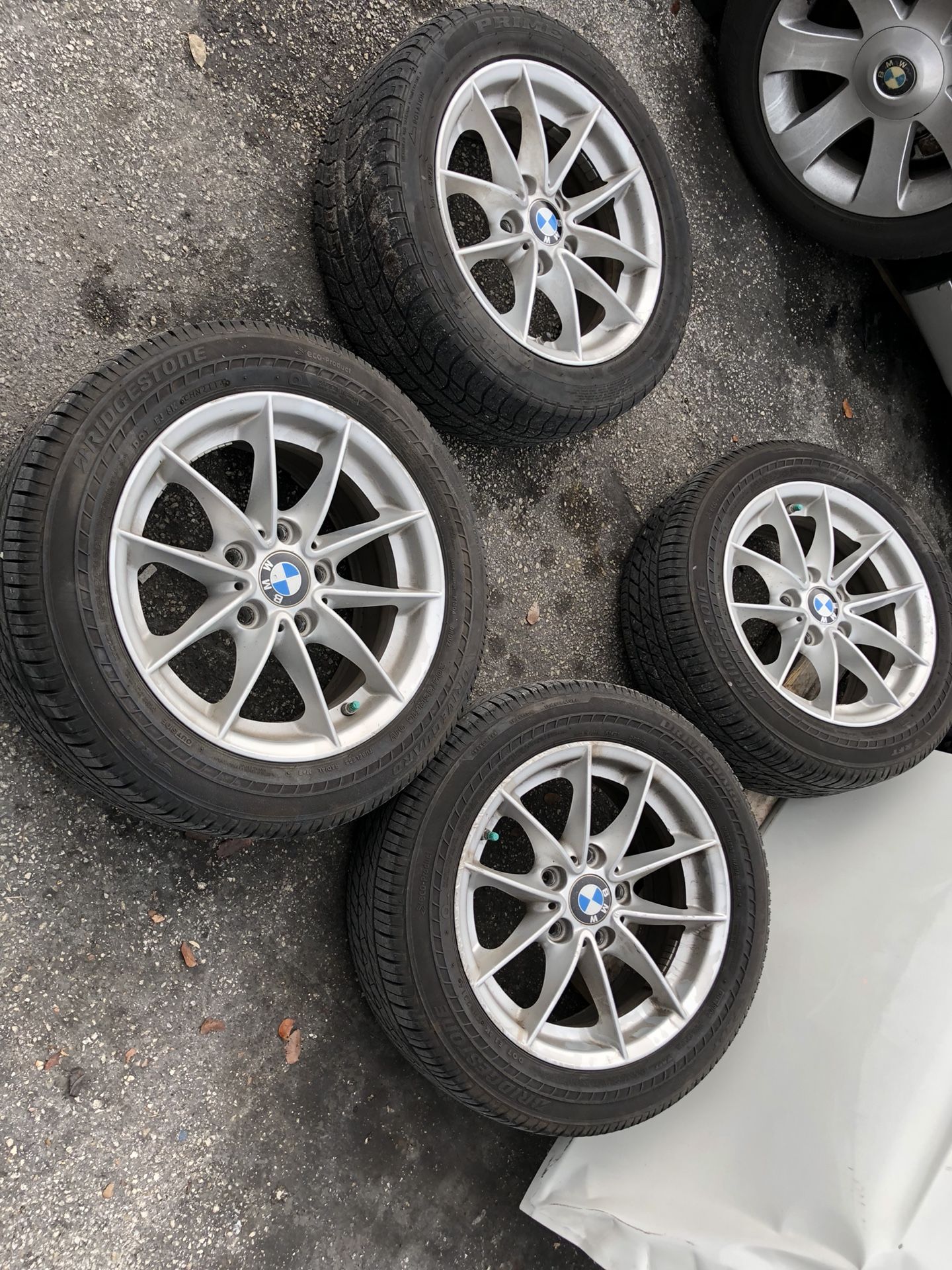205/55/16 2010 bmw 328i run flat tires 80% tread on the tires