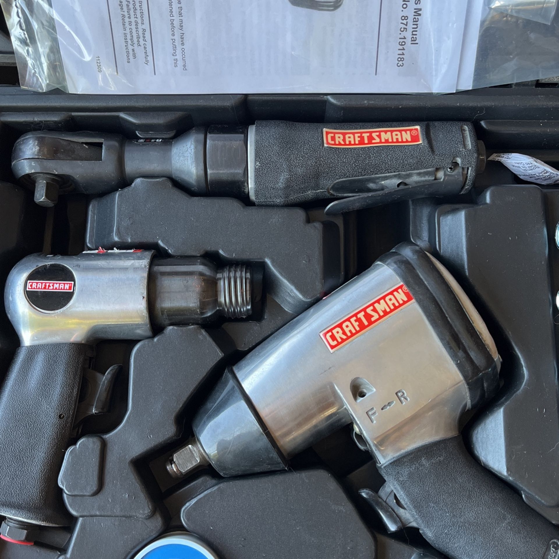Craftsman Air Tool Set