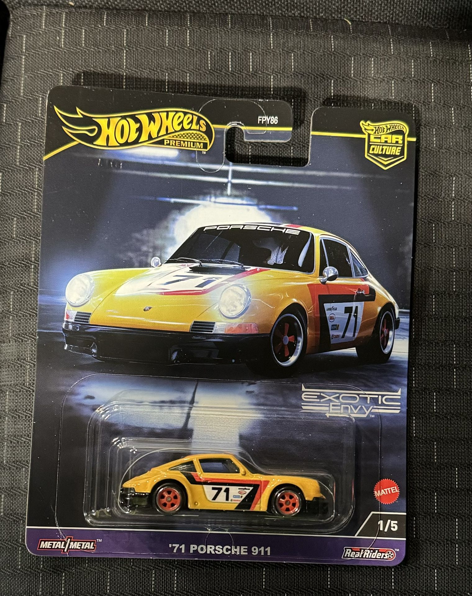 Hotwheels Premium Porsche 911 Yellow 🔥🔥🔥