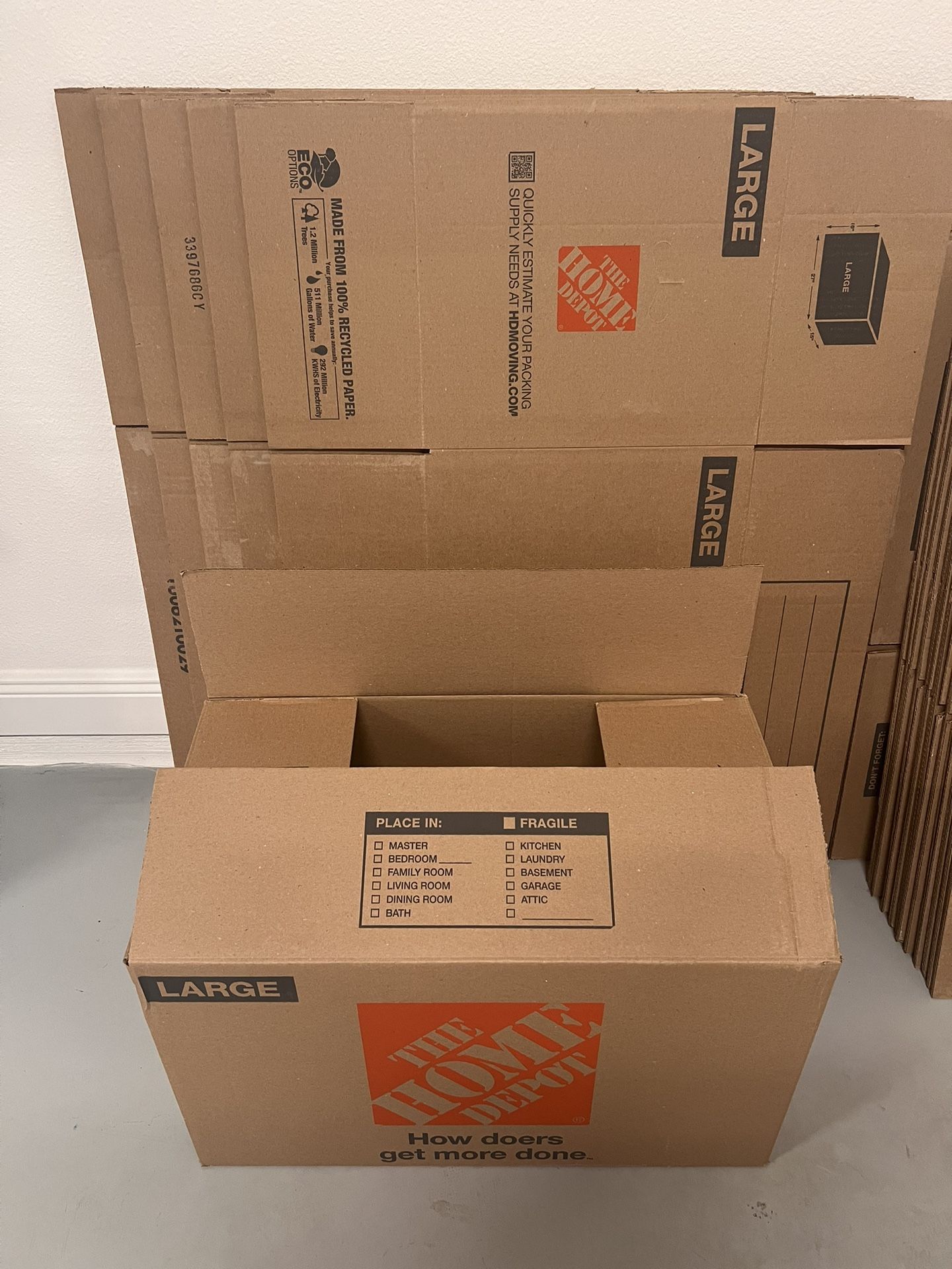 Moving boxes