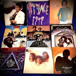 MEGA 16-LP FUNK, SOUL & R&B RECORD LOT - Prince, Michael Jackson, Brick, Temptations, Isaac Hayes -
