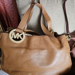 Leather Designer Purses Large, $65.00 Ea.  Cash Only