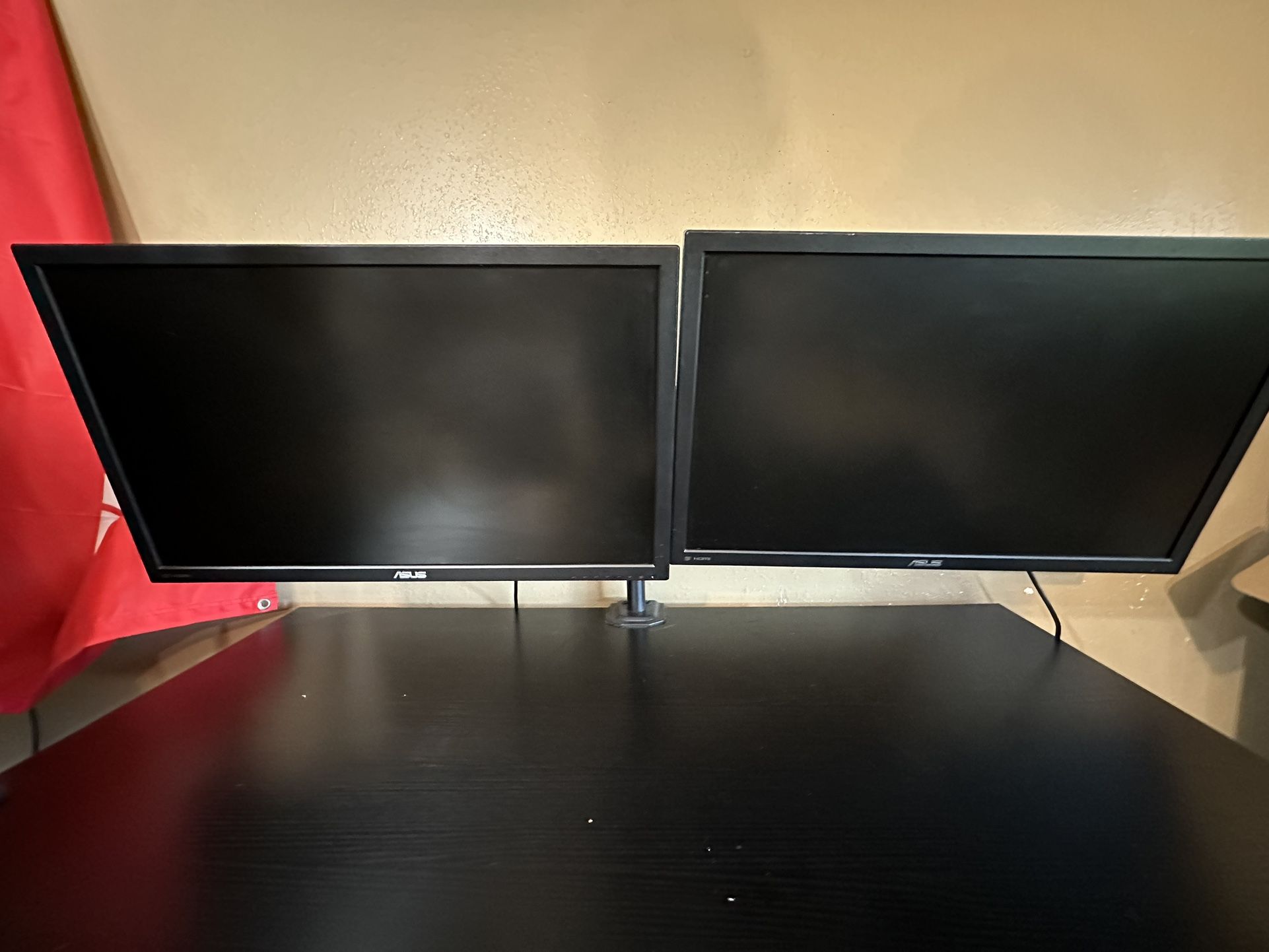ASUS 32In Monitors/ Dual Monitor Mount