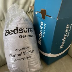 flannel blanket pompom fringe G3 50*60