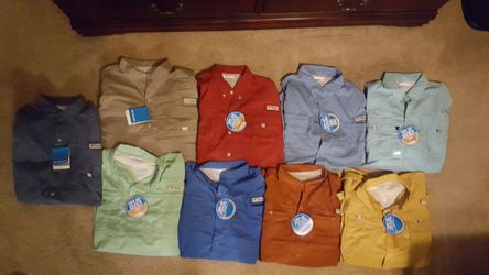 BRAND NEW COLUMBIA FISHING SHIRTS
