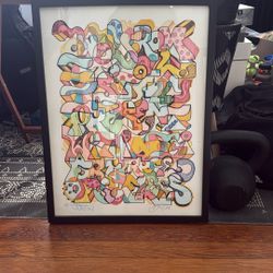 Framed Dr. Dax A/P Print