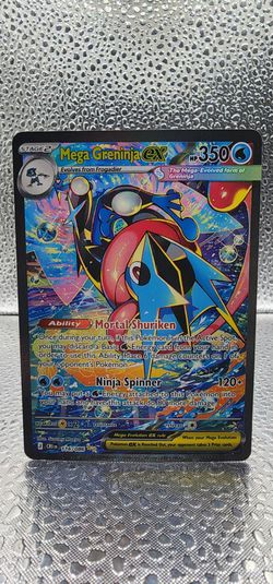 Mega Greninja ex SIR 116/086 Chaos Rising Special Illustration Rare Pokemon TCG