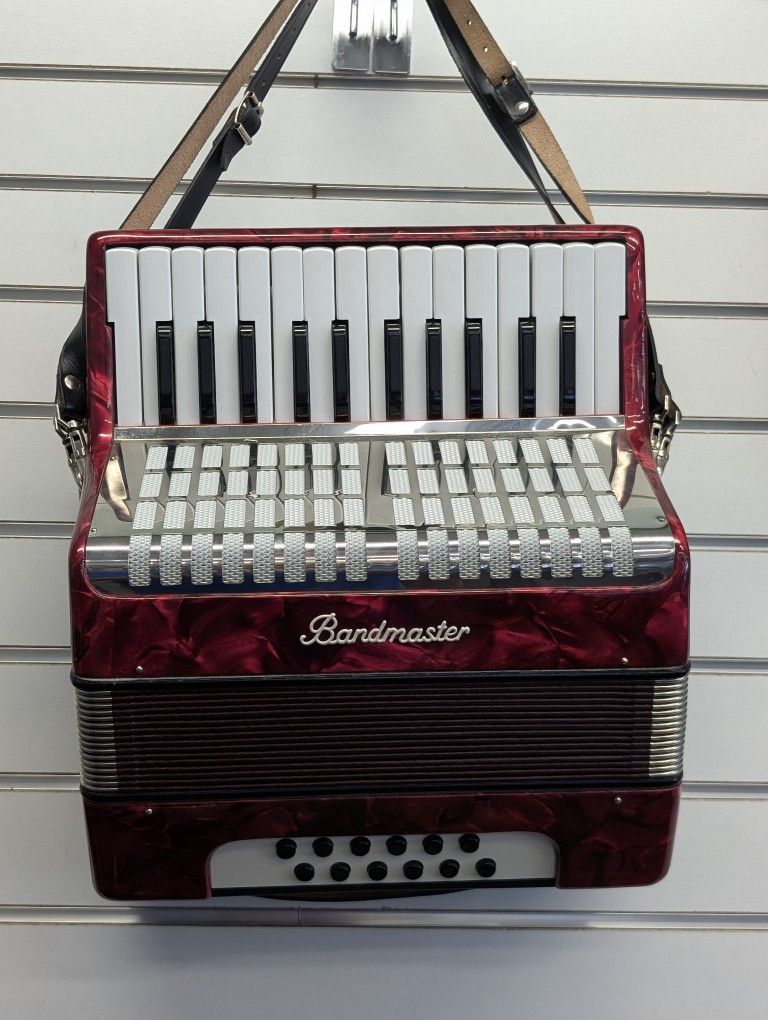 Weltmeister Bandmaster Red Accordion 🪗