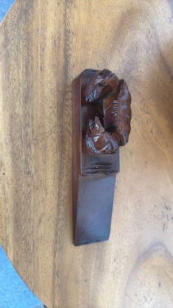 Teak Crab door stopper