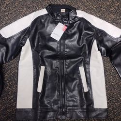 Faux Leather Jacket 