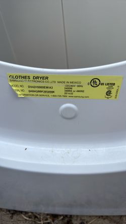 Samsung Dryer Parts