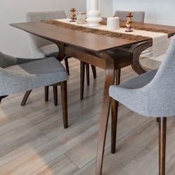 Dining table with 4 chairs Set