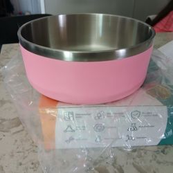 Stainless pet bowls