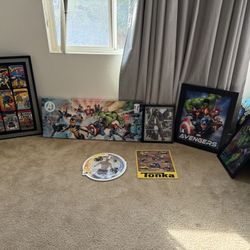 Superhero Frames ( All Included In Price)