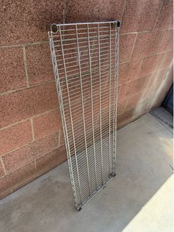 48”x 18” shelve for shelve rack used