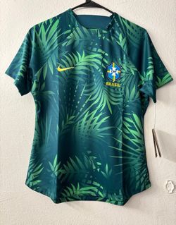 Nike Brazil National Soccer Team 2023 Women’s Pre-Match Jersey Size Medium