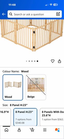Wood Dog gate
