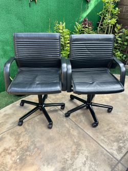 Office Chairs fully adjustable with castors