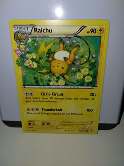Pokemon TCG Raichu RC9/32 Generations Radiant Collection Regular English 2016 LP