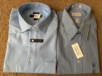Two new men’s button up shirts