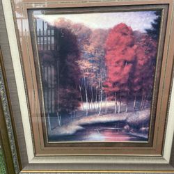 Picture In Large Frame