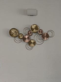 1 Meter Metal Wall Art