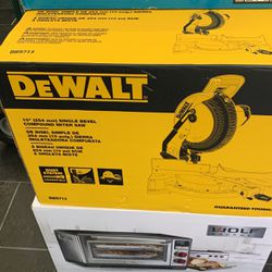 DeWalt DWS713  10” Compound Miter Saw, New!
