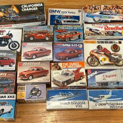 New Vintage Model Cars, Trucks, Airplanes, Kits Revell Monogram MPC AMT Ertl Matchbox