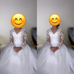 Wedding dress size 0