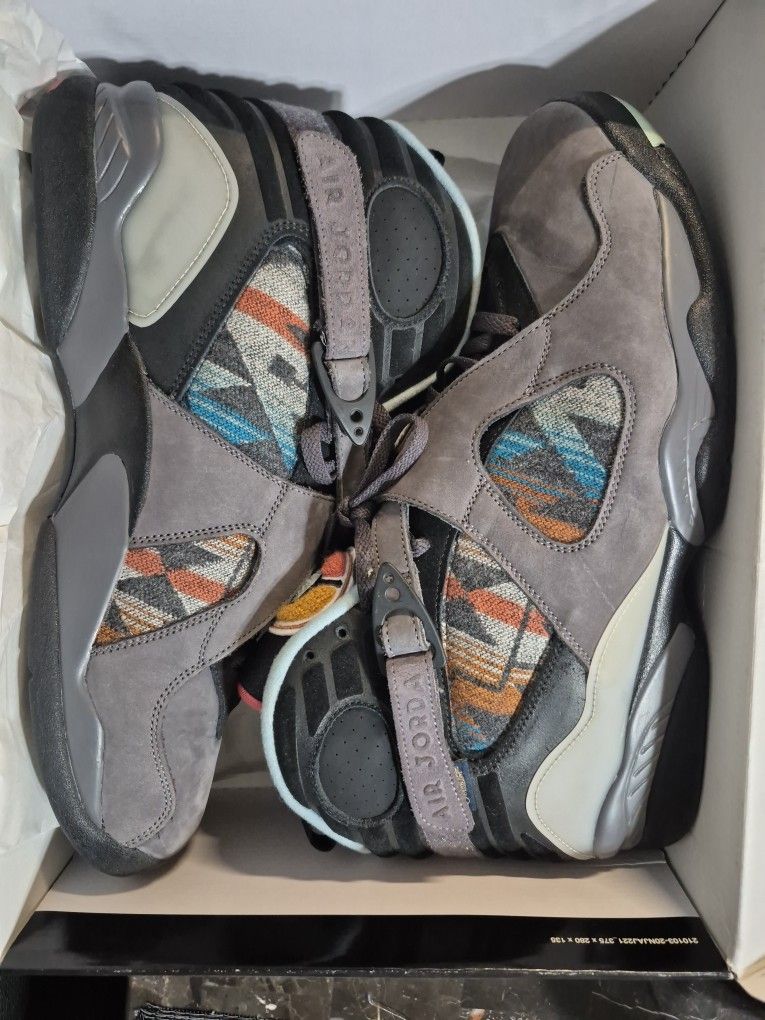 Size 15 Jordan 8 Retro "N7 "$ 250