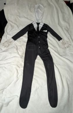 Morphsuits Slenderman Costume Kids, Halloween Costumes for Boys Size Medium (8)