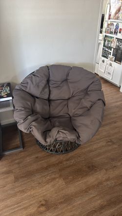 Outdoor Spinning Papasan Chair