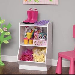 Brand New Kids Toy Bin Bookshelf With Perfect Condition, Never Used 