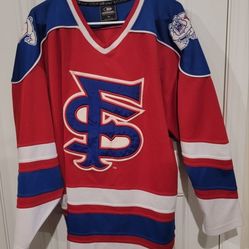 Vintage Colosseum Fresno State Bulldogs Hockey Jersey Size XL