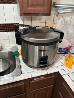Hamilton Beach Proctor Silex Commercial 37560R Rice Cooker/Warmer, 60 Cups Co.