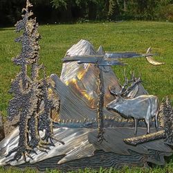 Large Metal Wall Art