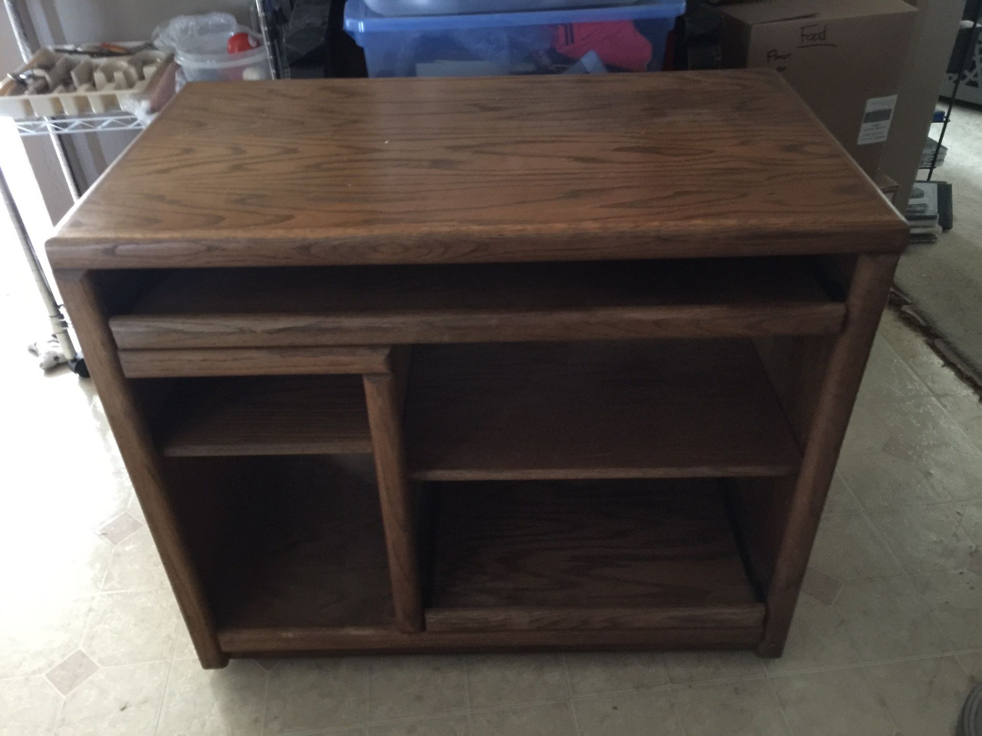 Free oak desk