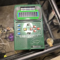 Handheld vintage football game