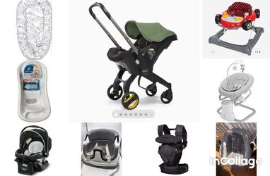 Large baby bundle lot doona stroller & more