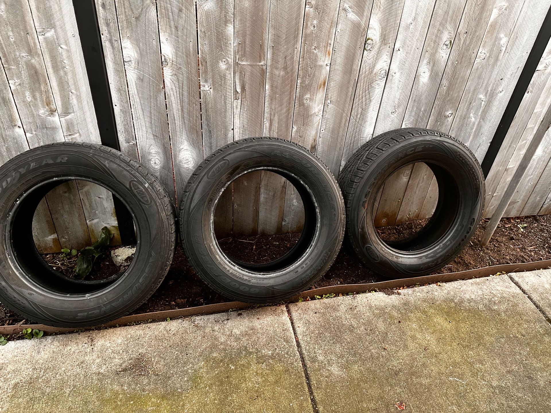 Tires - 3 - Goodyear Assurance CS Triple-Tread All Season P235/65R18