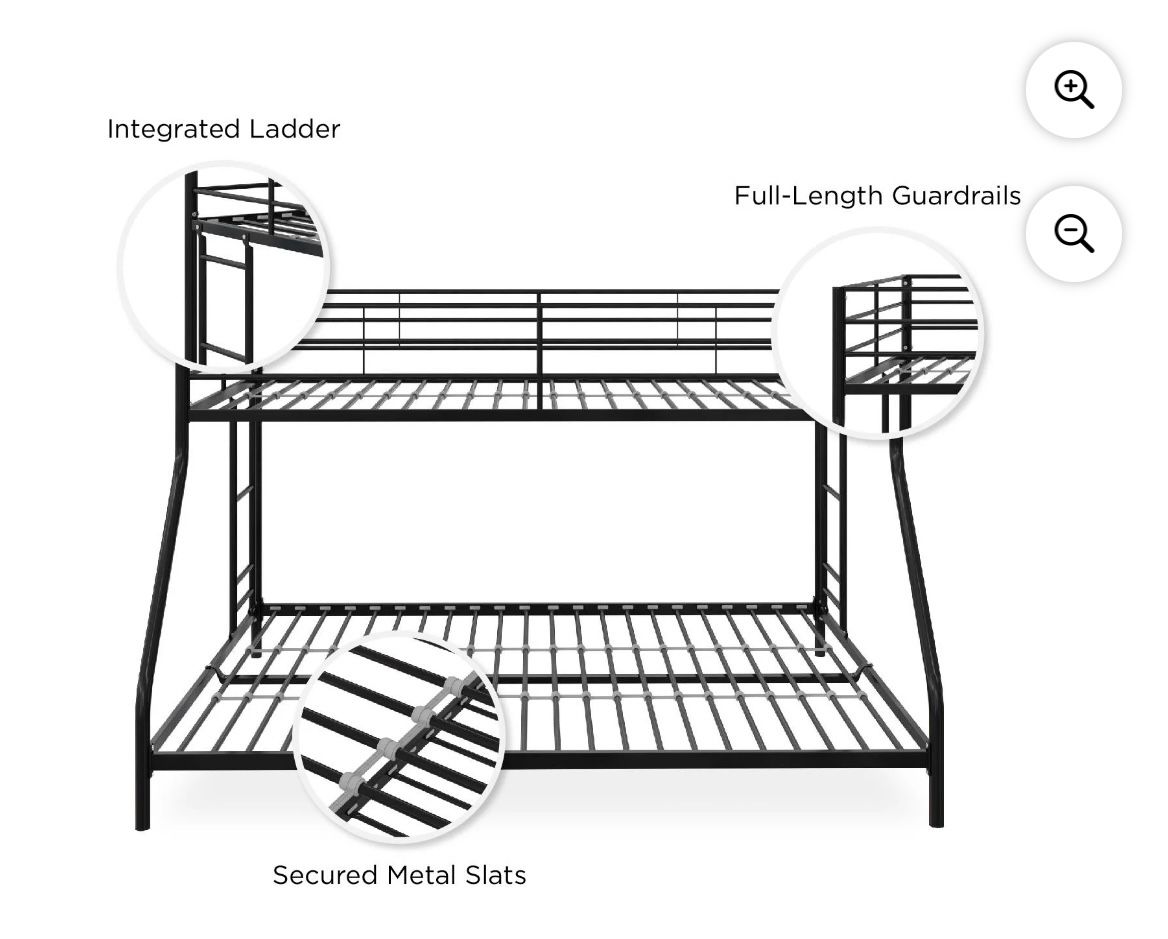 Twin Over Full Bunk Bed