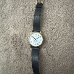 Timex Indiglo Gold Case / Black Band