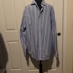 Men’s Long Sleeve Ralph Lauren Polo Golf Button Down Shirt.  Size XL. $10.00